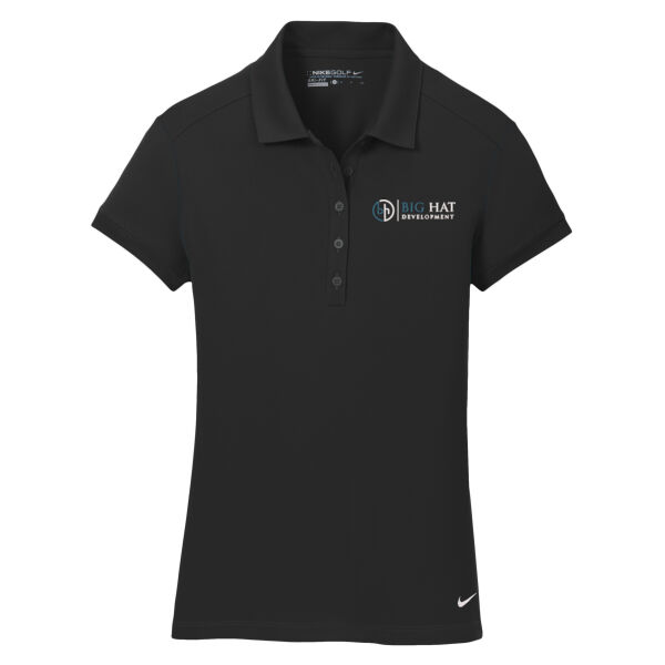 Optional Logo  - Ladies Dri FIT Solid Icon Pique Modern Fit Polo Thumbnail