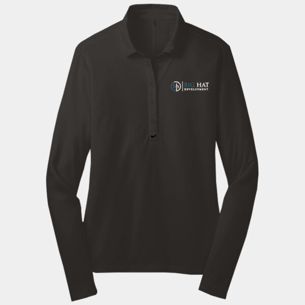 Optional Logo  - Ladies Long Sleeve Dri FIT Stretch Tech Polo Thumbnail