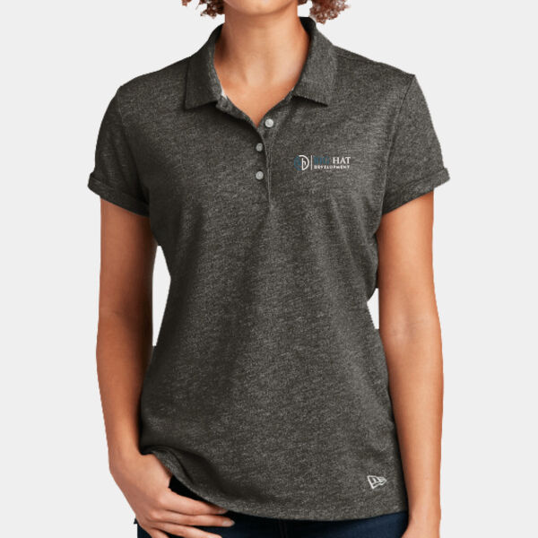 Optional Logo  - Ladies Slub Twist Polo Thumbnail