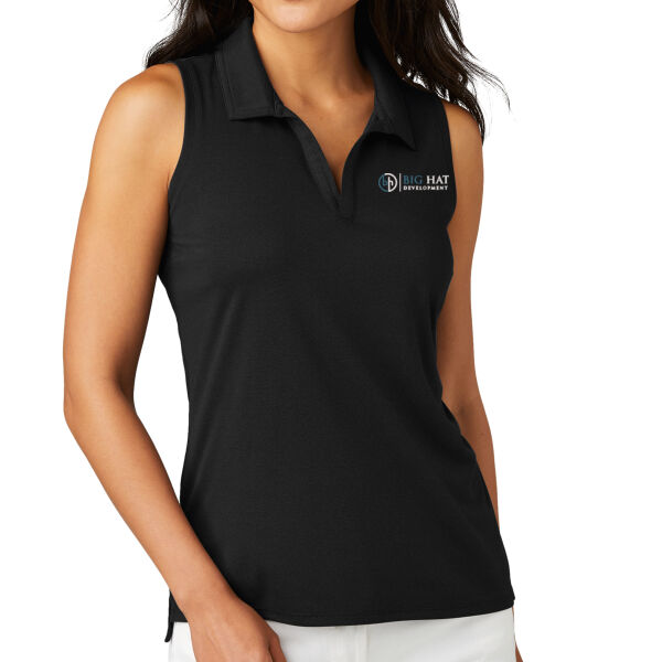 Optional Logo  - Ladies Coto Performance Sleeveless Polo Thumbnail