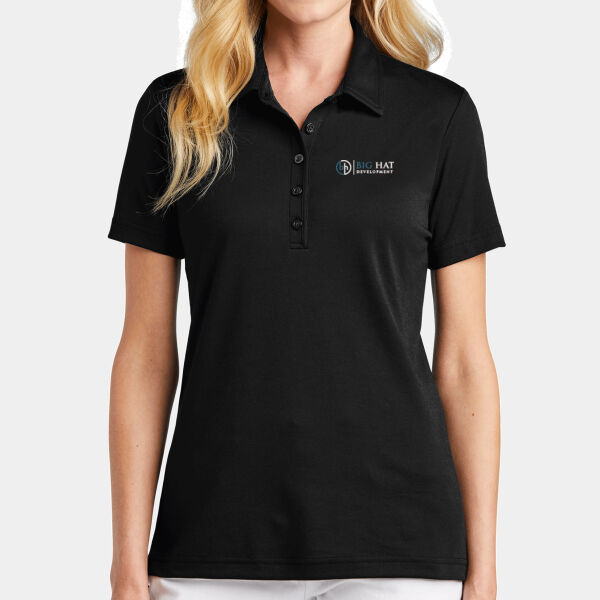 Optional Logo  - Ladies Oceanside Solid Polo Thumbnail