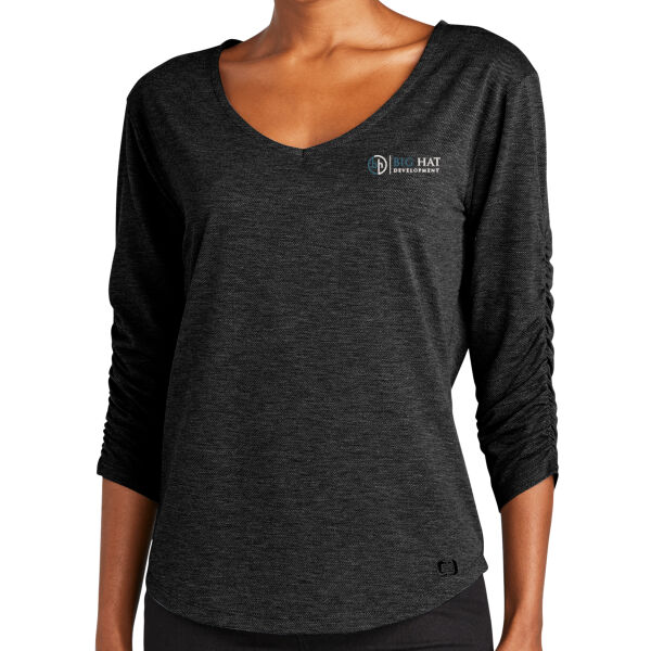 Optional Logo  - Ladies Evolution V Neck Thumbnail
