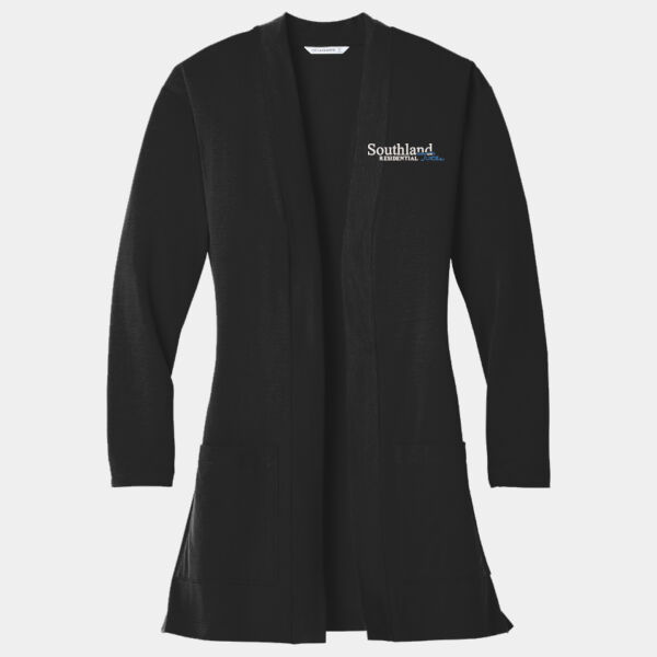 Optional Logo - Ladies Concept Long Pocket Cardigan Thumbnail