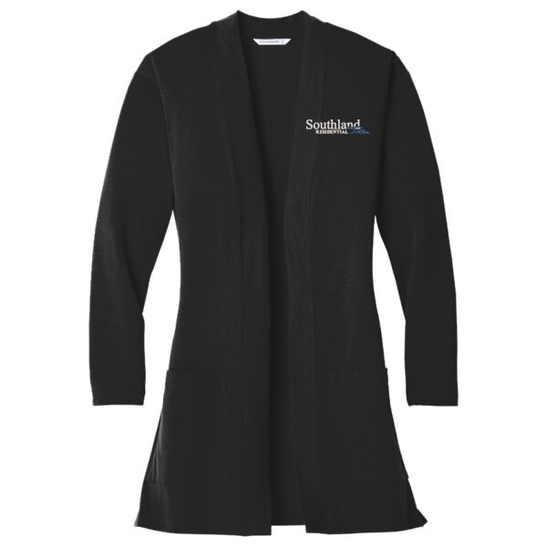 Optional Logo - Ladies Concept Long Pocket Cardigan Thumbnail