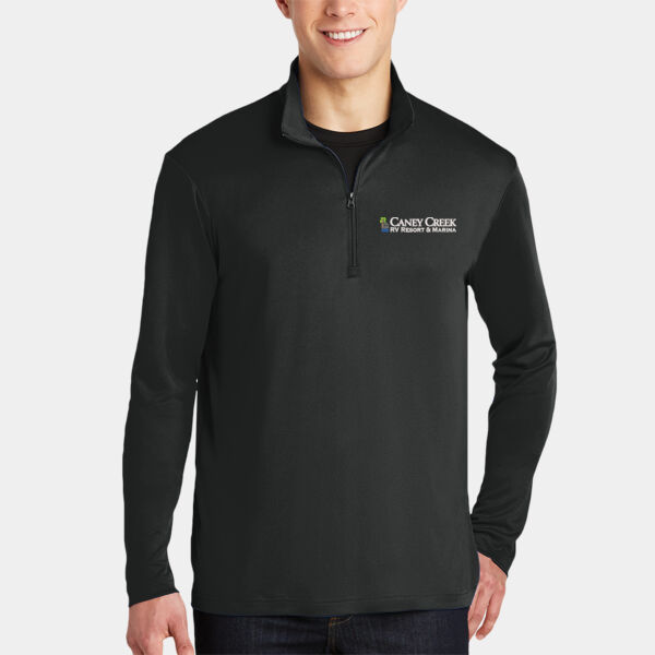 Optional Logo - PosiCharge ® Competitor ™ 1/4 Zip Pullover Thumbnail