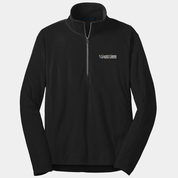 Optional Logo - Microfleece 1/2 Zip Pullover Thumbnail