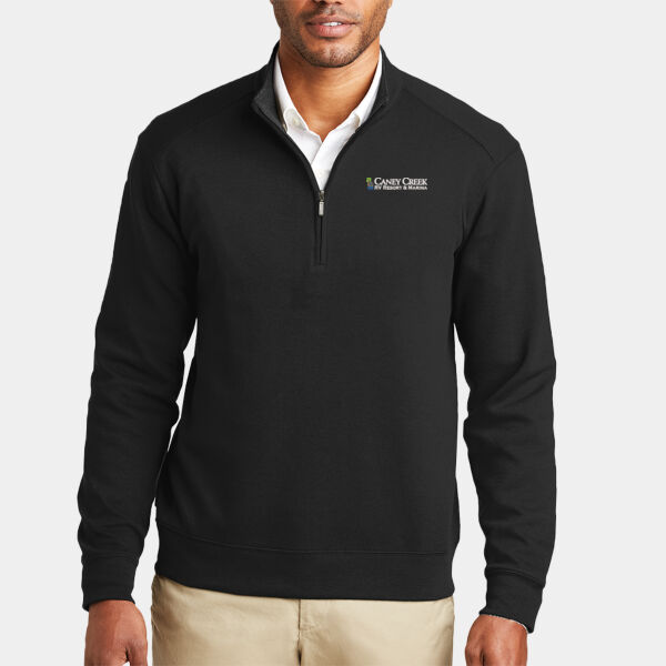 Optional Logo - Interlock 1/4 Zip Thumbnail
