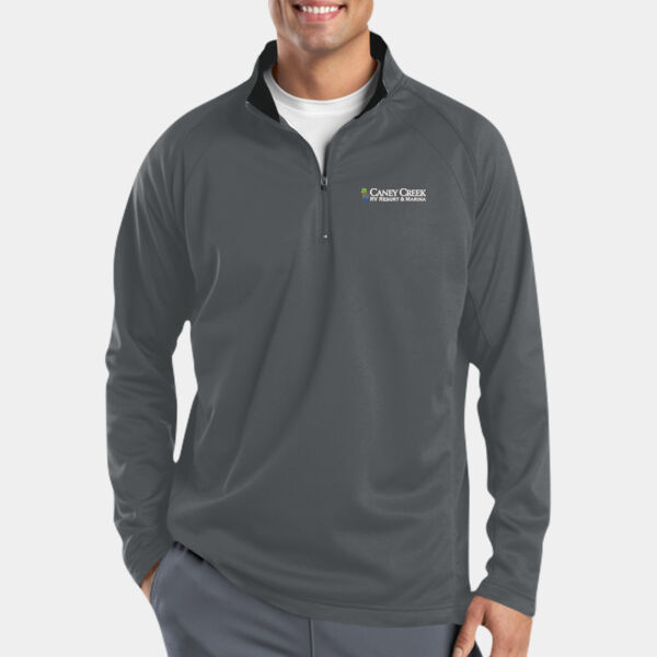 Optional Logo - Sport Wick ® Fleece 1/4 Zip Pullover Thumbnail