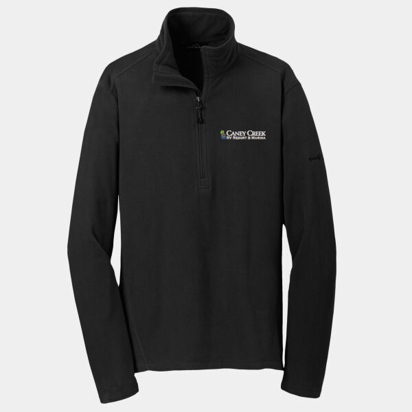 Optional Logo - 1/2 Zip Microfleece Jacket Thumbnail