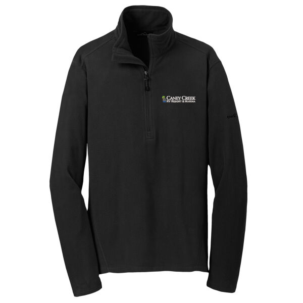Optional Logo - 1/2 Zip Microfleece Jacket Thumbnail