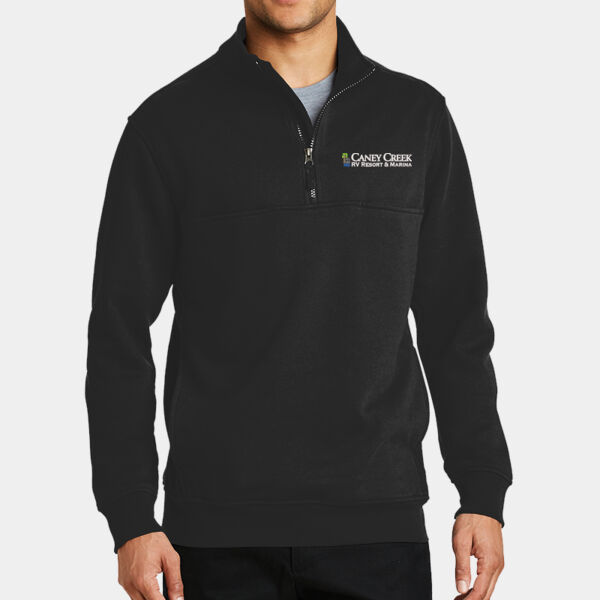 Optional Logo - 1/2 Zip Job Shirt Thumbnail
