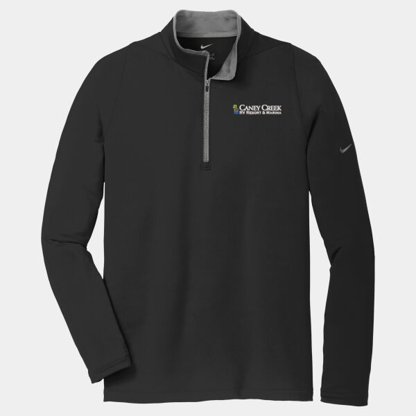 Optional Logo - Dri FIT Stretch 1/2 Zip Cover Up Thumbnail