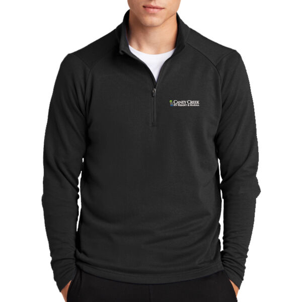 Optional Logo - Lightweight French Terry 1/4 Zip Pullover Thumbnail