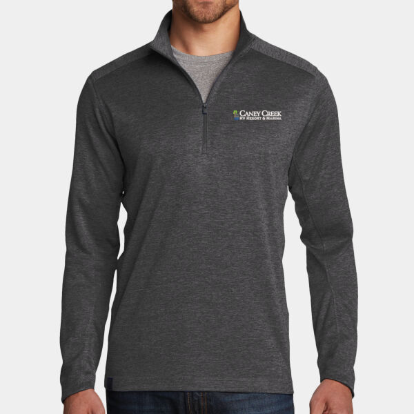 Optional Logo - Pixel 1/4 Zip Thumbnail