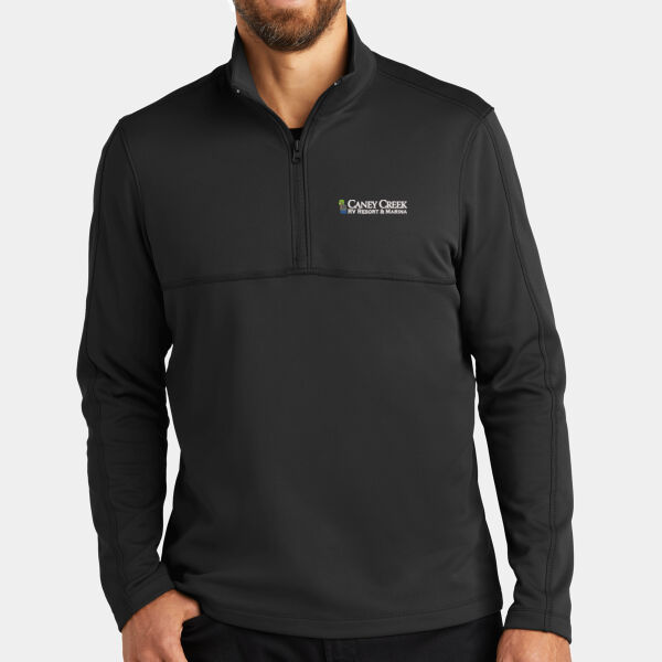 Optional Logo - Smooth Fleece 1/4 Zip Thumbnail