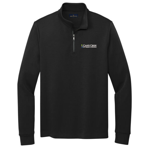 Optional Logo - Double Knit 1/4 Zip Thumbnail