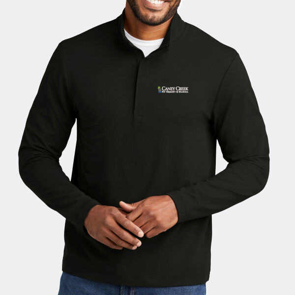 Optional Logo - Fairway Stretch 1/4 Zip Thumbnail