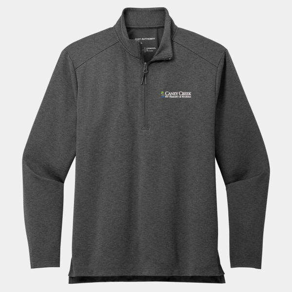 Optional Logo - C Free ® Double Knit 1/4 Zip Thumbnail