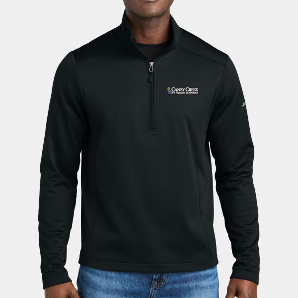 Optional Logo - Smooth Mid Layer Fleece 1/2 Zip Thumbnail