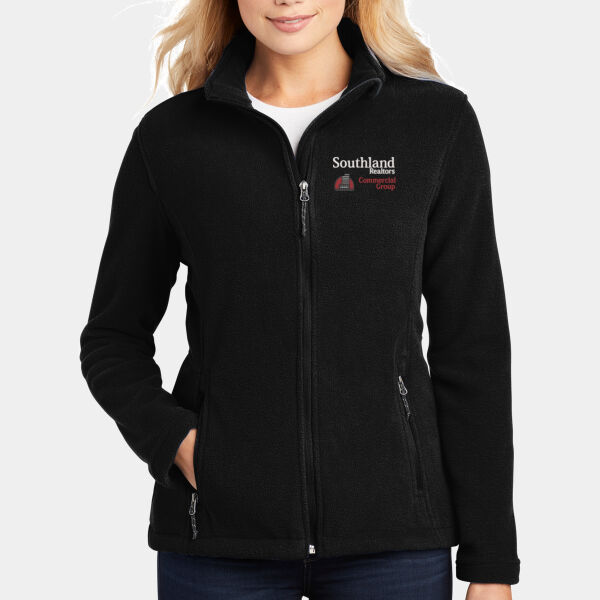 Optional Logo - Ladies Value Fleece Jacket Thumbnail