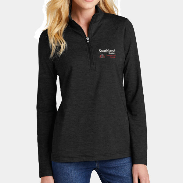 Optional Logo - Ladies Crestview 1/4 Zip Thumbnail