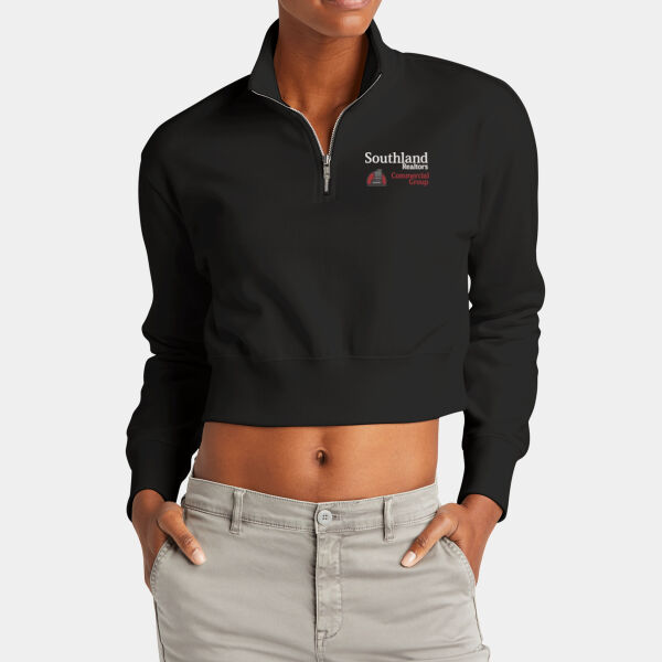 Optional Logo - Women's V.I.T. Fleece 1/2 Zip Thumbnail