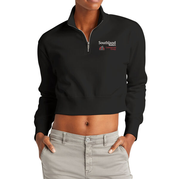 Optional Logo - Women's V.I.T. Fleece 1/2 Zip Thumbnail