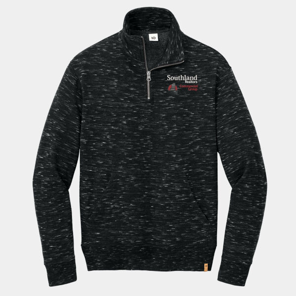 Optional Logo - Women's Space Dye Fleece 1/4 Zip Thumbnail