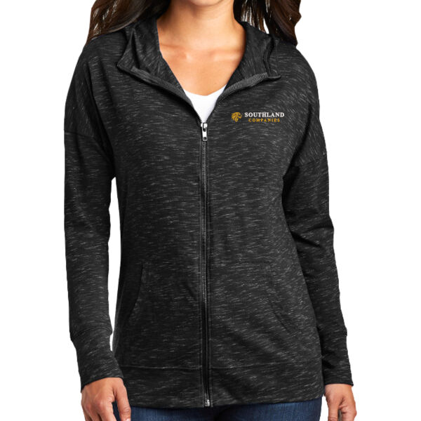 Optional Logo - Women's Medal Full Zip Hoodie Thumbnail