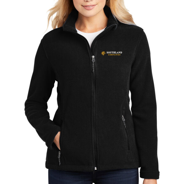 Optional Logo - Ladies Value Fleece Jacket Thumbnail
