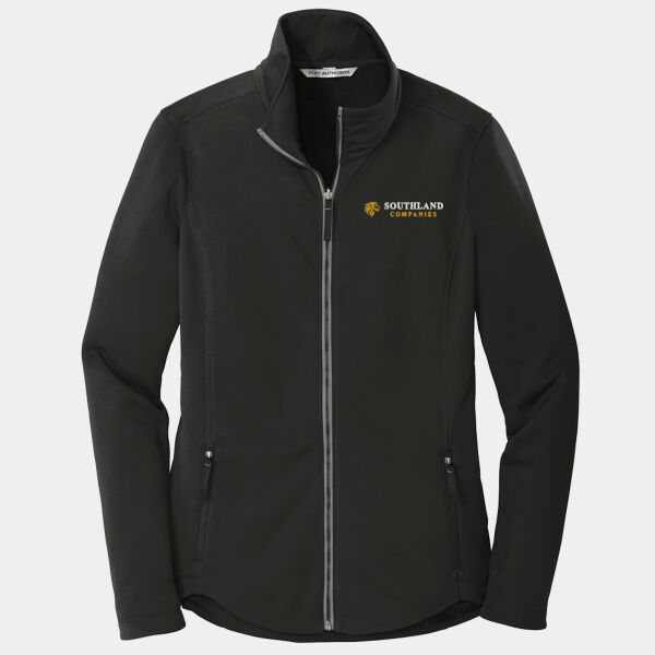Optional Logo - Ladies Collective Smooth Fleece Jacket Thumbnail