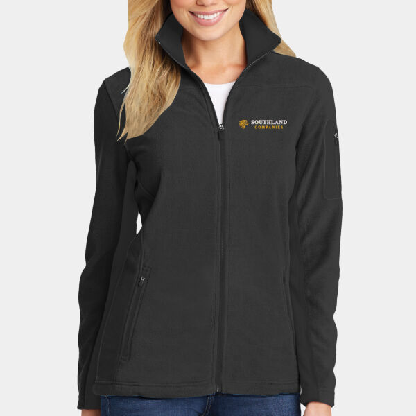 Optional Logo - Ladies Summit Fleece Full Zip Jacket Thumbnail