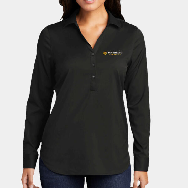 Optional Logo - Ladies City Stretch Tunic Thumbnail