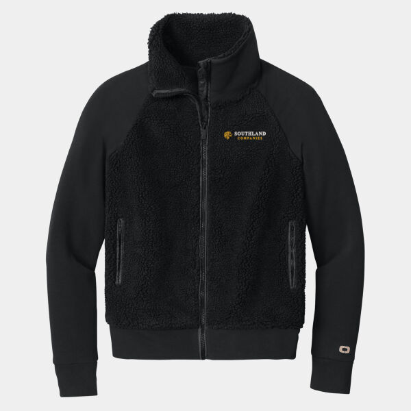 Optional Logo - Ladies Luuma Sherpa Full Zip Thumbnail