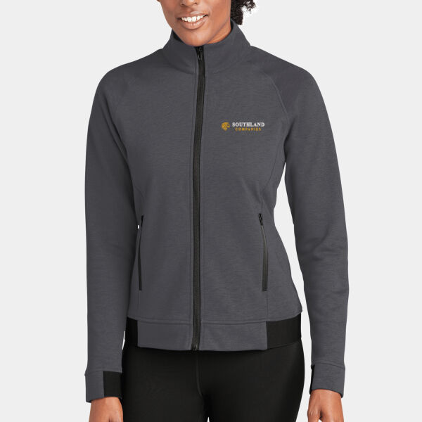 Optional Logo - Ladies PosiCharge ® Strive Full Zip Thumbnail