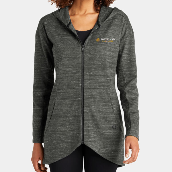 Optional Logo - Ladies Flux Full Zip Hoodie Thumbnail