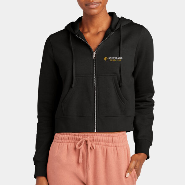 Optional Logo - Women's V.I.T. Fleece Full Zip Hoodie Thumbnail