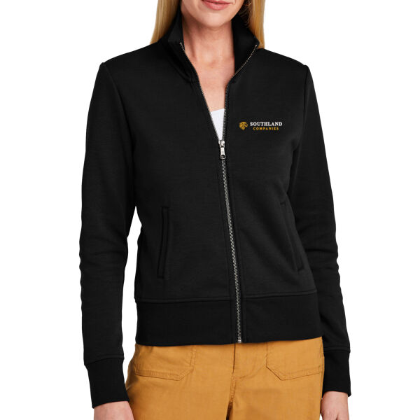 Optional Logo - Women's Double Knit Full Zip Thumbnail