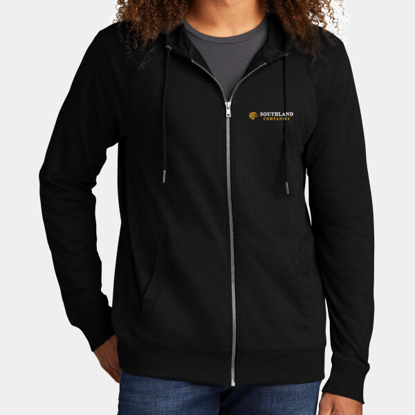 Optional Logo - Featherweight French Terry Full Zip Hoodie Thumbnail