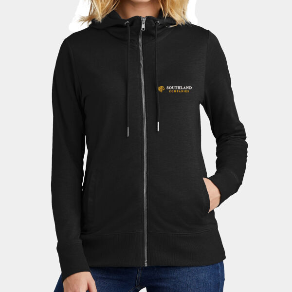 Optional Logo - Women's Featherweight French Terry Full Zip Hoodie Thumbnail