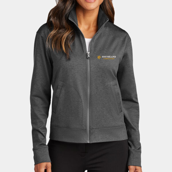 Optional Logo - Women's C Free ® Double Knit Full Zip Thumbnail