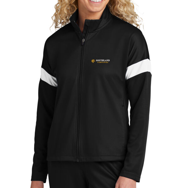 Optional Logo - Women's Travel Full Zip Jacket Thumbnail