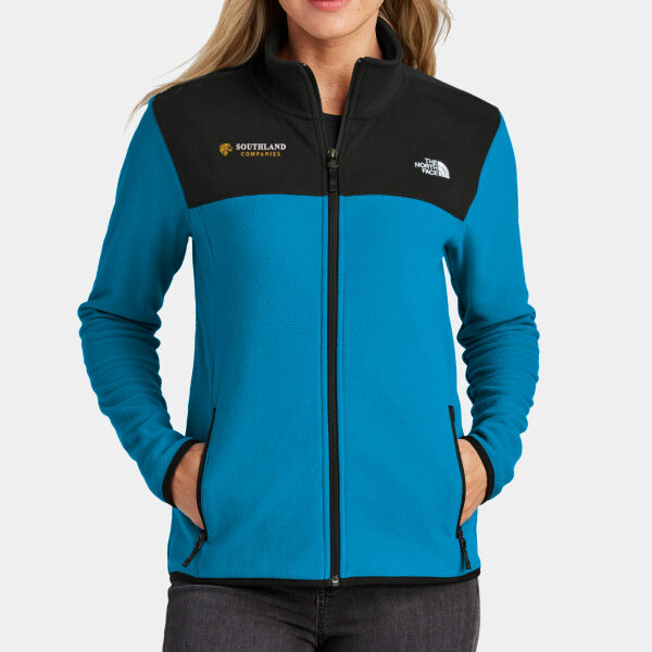 Optional Logo - Women's Glacier Full Zip Fleece Jacket Thumbnail