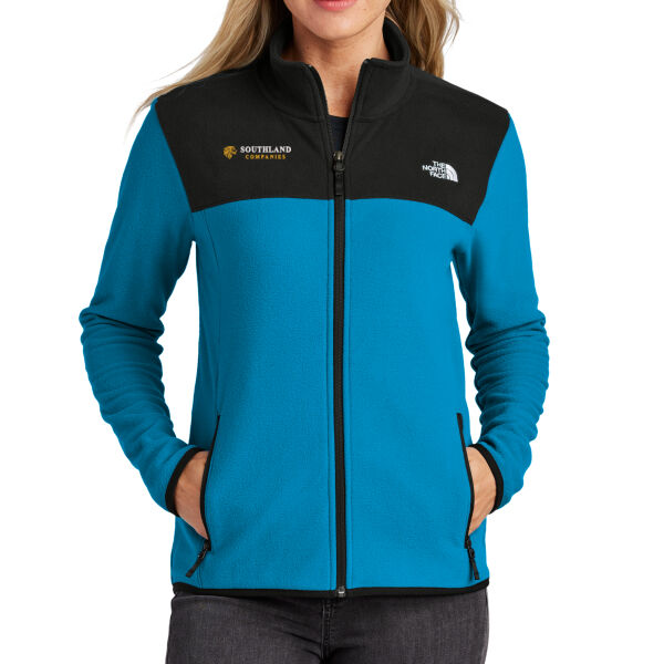 Optional Logo - Women's Glacier Full Zip Fleece Jacket Thumbnail