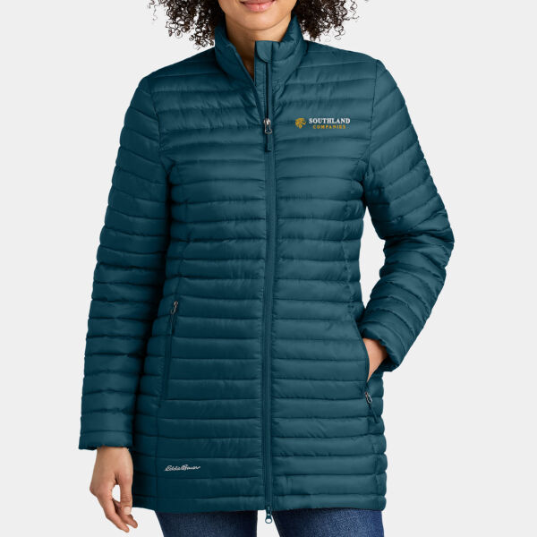 Optional Logo - Women's Packable Quilted Full Zip Thumbnail