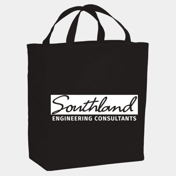 Ooptional Logo - Ideal Twill Grocery Tote Thumbnail