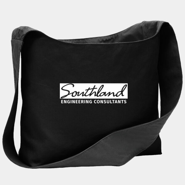 Ooptional Logo - Cotton Canvas Sling Bag Thumbnail