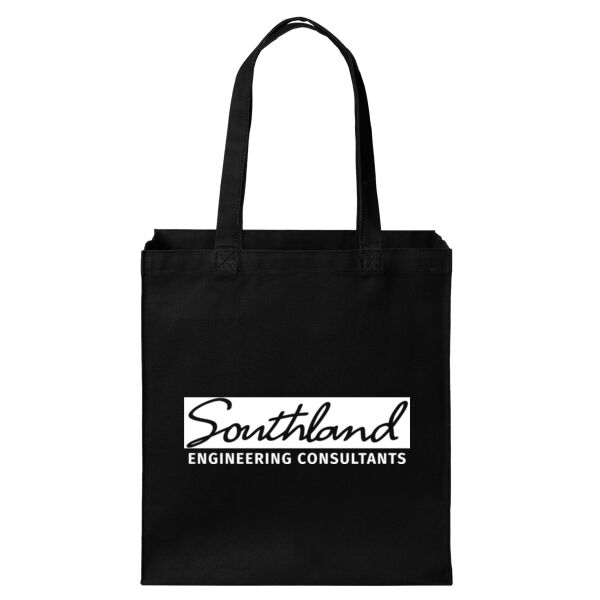Ooptional Logo - Cotton Canvas Over the Shoulder Tote Thumbnail