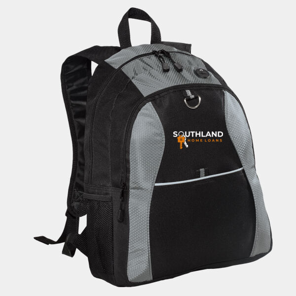 Optional Logo - Contrast Honeycomb Backpack Thumbnail