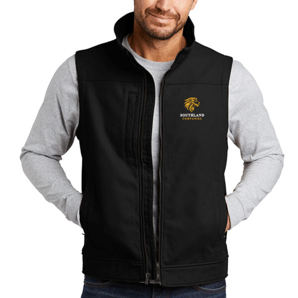 Optional Logo - Duck Bonded Soft Shell Vest Thumbnail